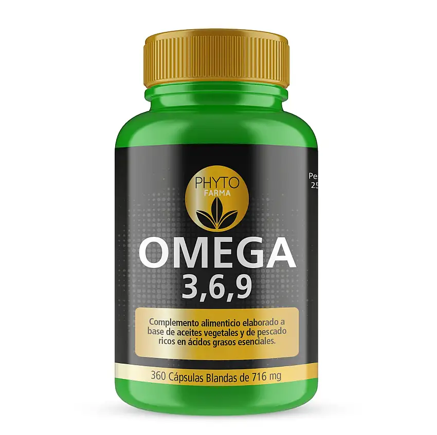 PHYTOFARMA Omega 3,6,9 360 Cápsulas Blandas