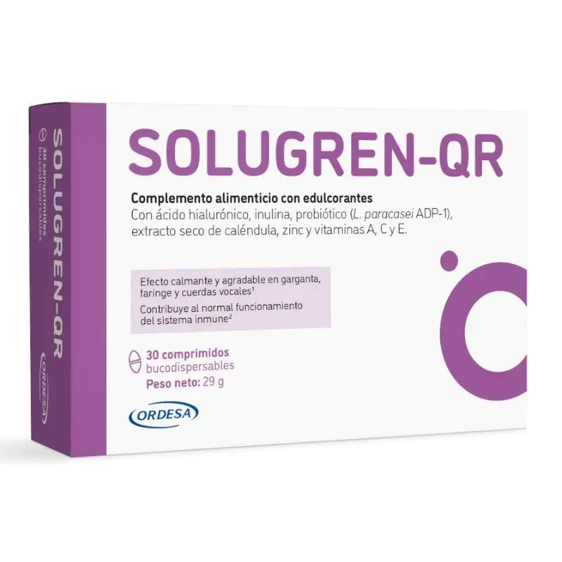 Solugren QR 30 Comprimidos