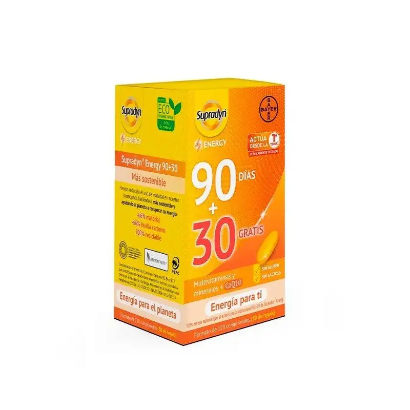 SUPRADYN Energy Pack 90+30 Comprimidos GRATIS