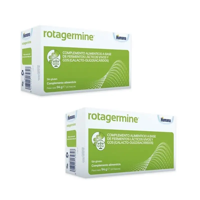 ROTAGERMINE Probióticos DUPLO 2x10 Frascos
