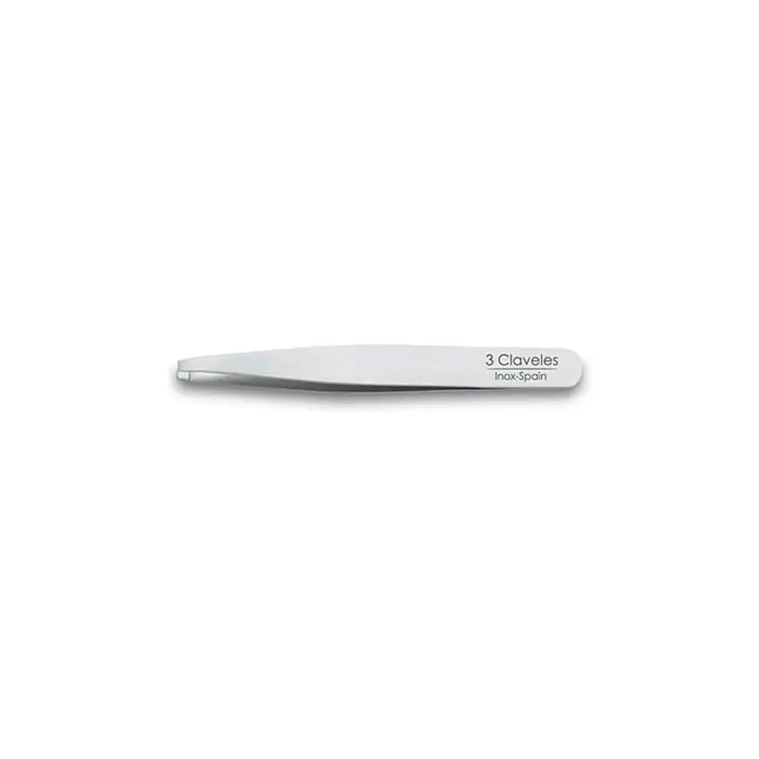 Pinza Depilar Recta 10 cm.