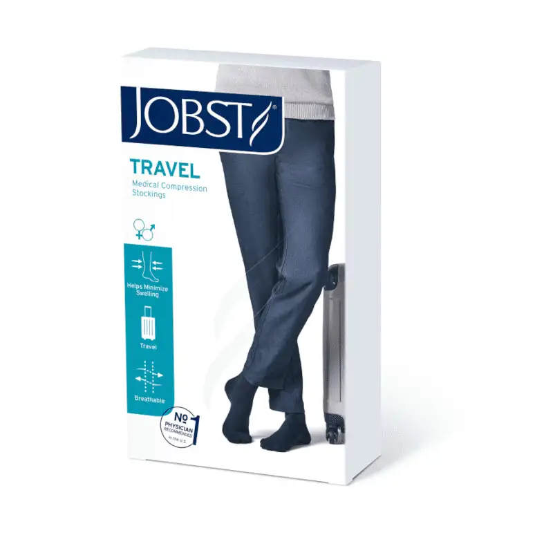 JOBST Travel Calcetines Negro Talla 3 1 par