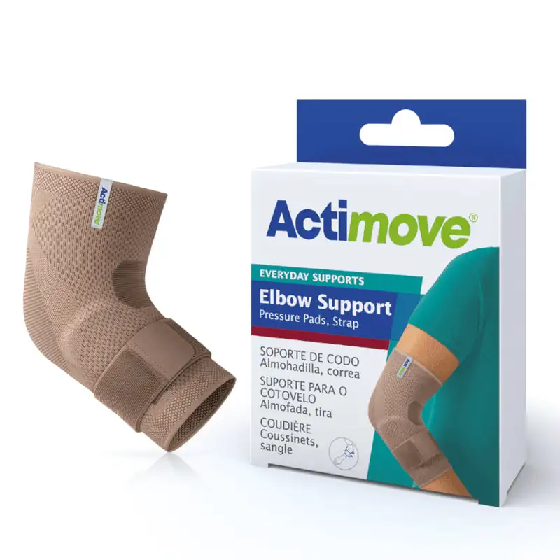 Actimove Codera elástica con Almohadilla y Banda Color Beige Talla L 1 unidad