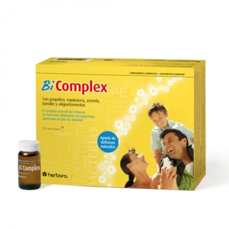Herbora Bi Complex 20 Viales de 10 ml
