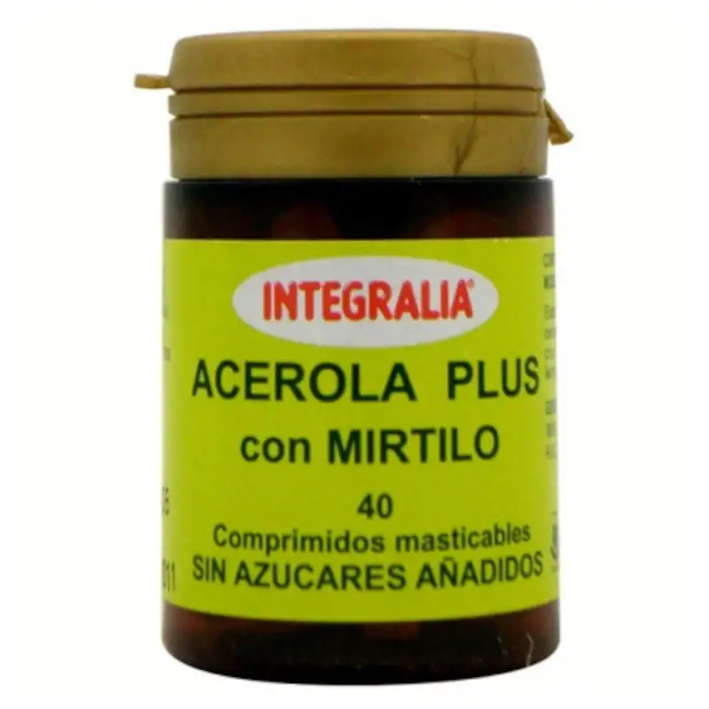 Integralia Acerola Plus con Mirtilo 40 Comprimidos