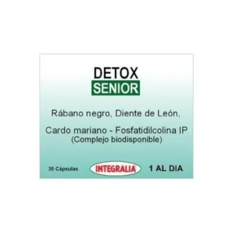 Integralia Detox Senior Protector Hepático 30 Cápsulas