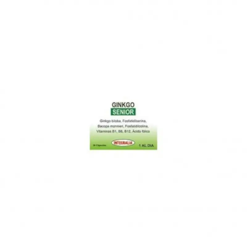 Integralia Ginkgo Senior 30 Cápsulas