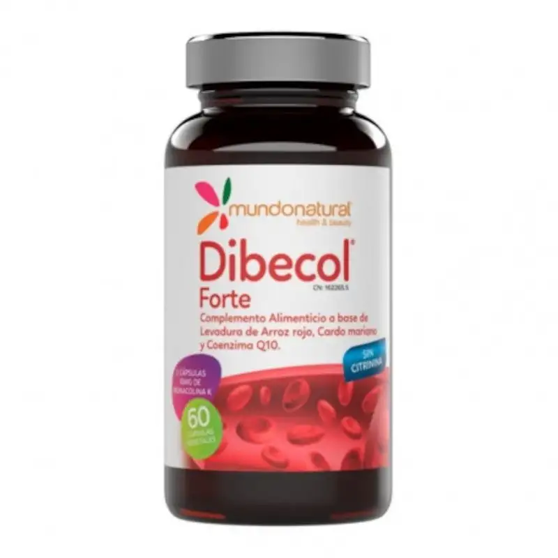 Mundo Natural Dibecol Forte 60 Cápsulas