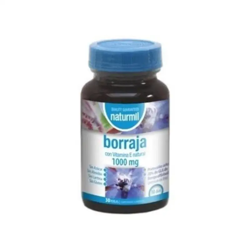 Naturmil Borraja 1000 mg 30 Perlas