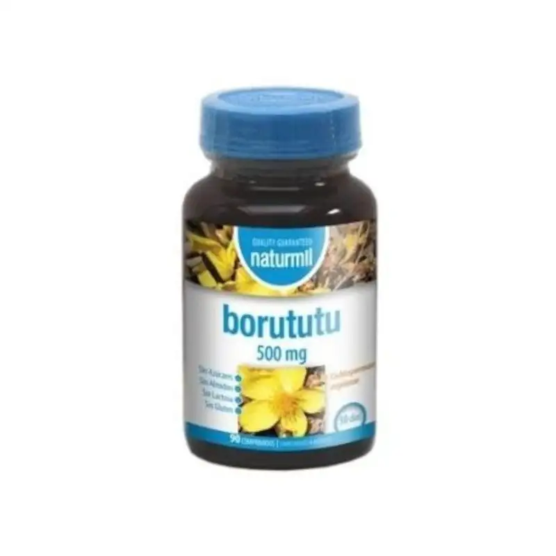 Naturmil Borututu 500 mg 90 Comprimidos