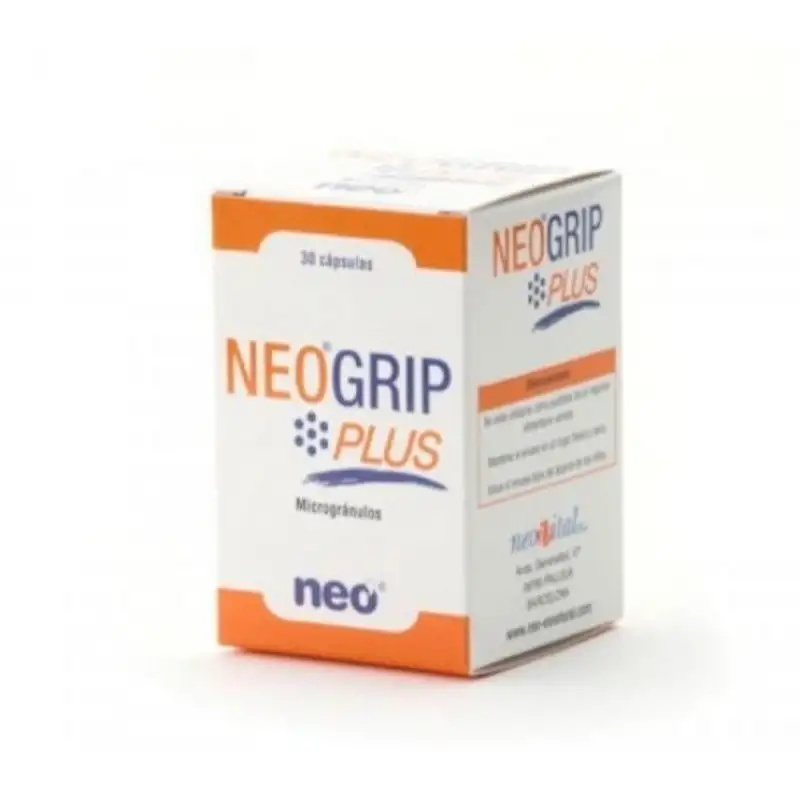 Neo Neogrip Plus 30 Cápsulas