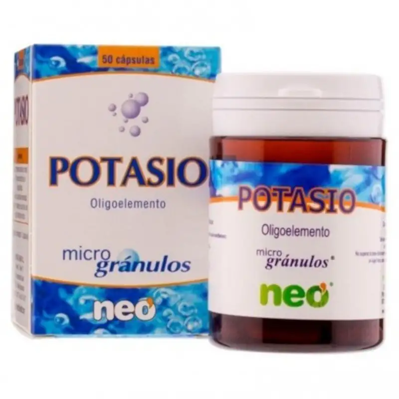 Neo Potasio Microgránulos 50 Cápsulas