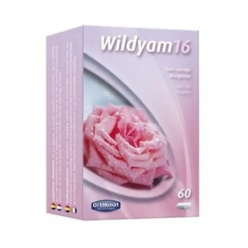 Ortho Nat Wild Yam 16% 60 Cápsulas