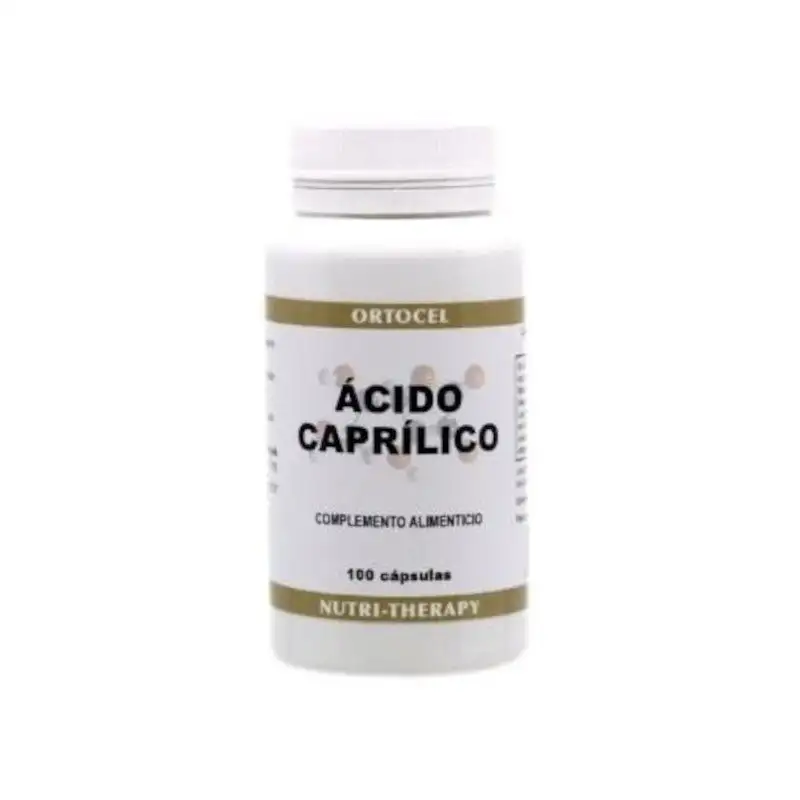 Ortocel Nutri-Therapy Ácido Caprílico 600 mg 100 Cápsulas