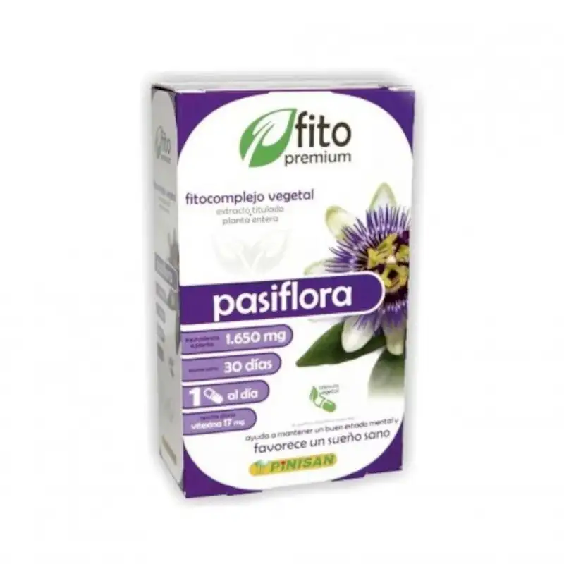 Pinisan Fitopremium Pasiflora 30 Cápsulas