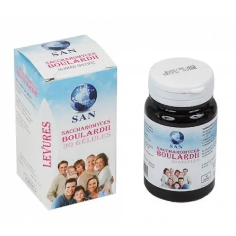 Probioticos San Saccharomyces Boulardi 30 Cápsulas