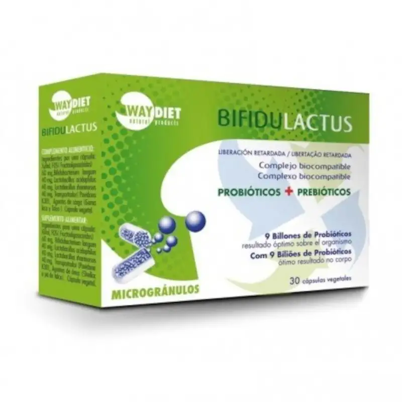 Waydiet BifiduLactus 30 Cápsulas