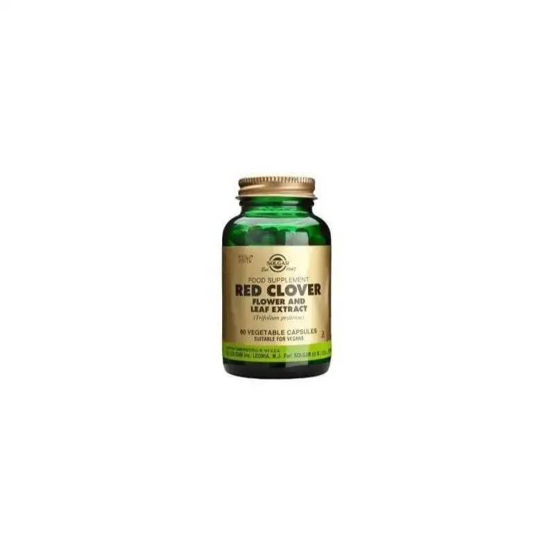 Solgar Trébol Rojo Flor y Hoja Red Clover 60 Cápsulas