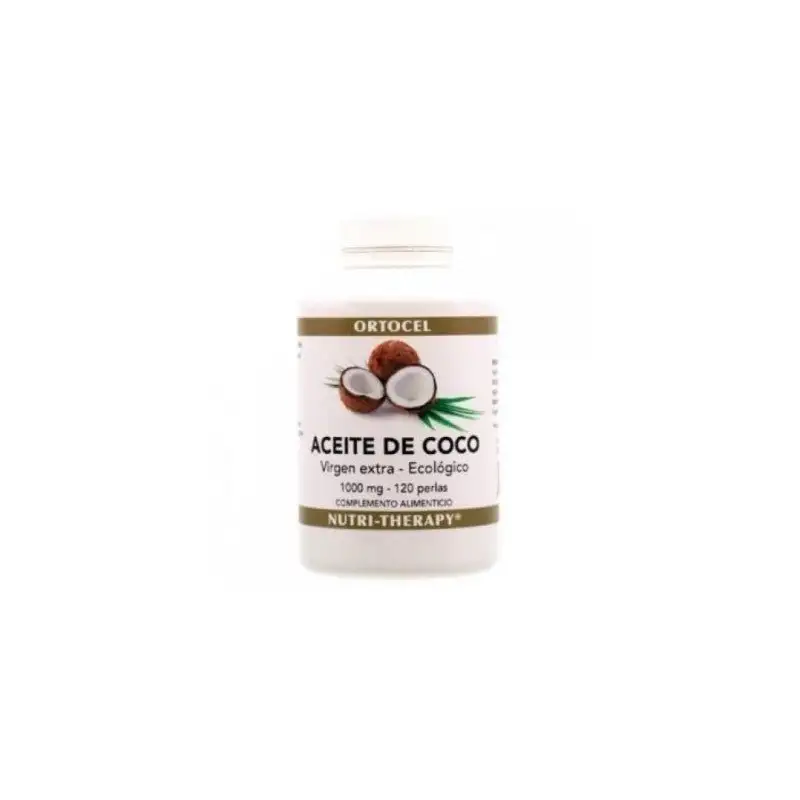 Ortocel Nutri-Therapy Aceite de Coco Bio 1000 mg 120 Perlas