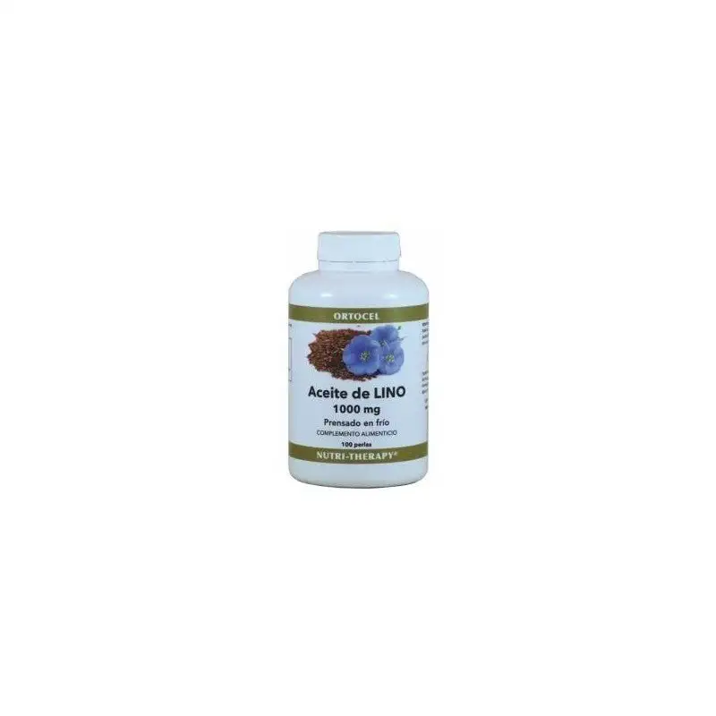 Ortocel Nutri-Therapy Aceite de Linaza 1000 mg 100 Perlas