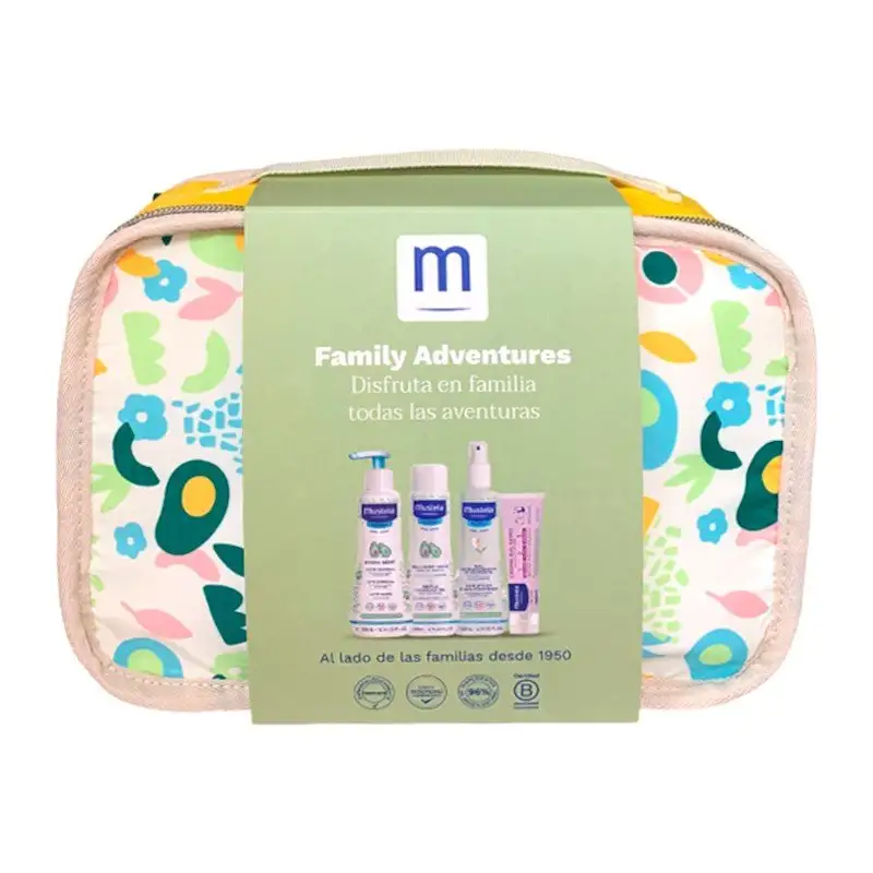 Mustela Maleta Family Adventures Pastel 1 unidad