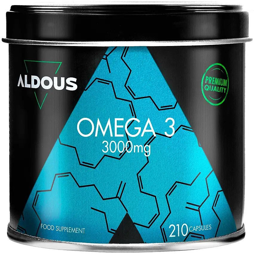 Aldous Omega 3 Aceite de Pescado 3000 mg 210 cápsulas