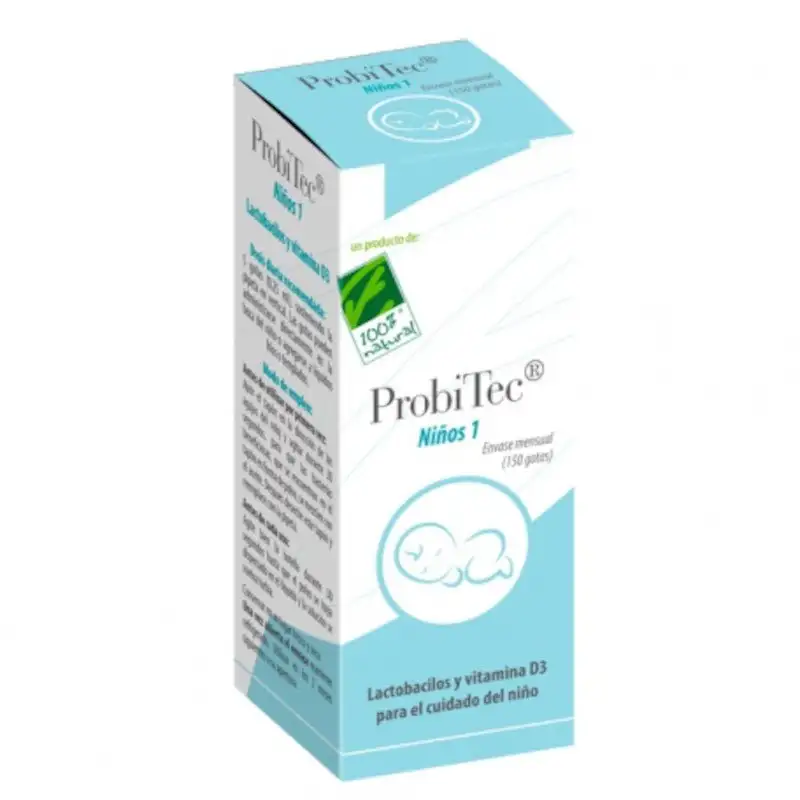 100% Natural Probitec Niños 1 7,5 ml