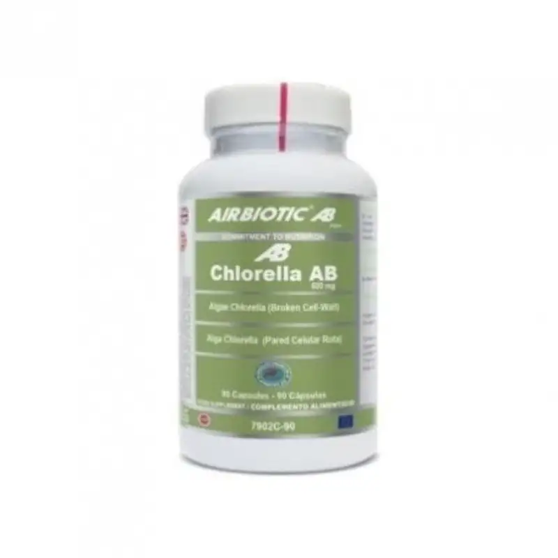 Airbiotic Chlorella AB 600 mg 90 Cápsulas