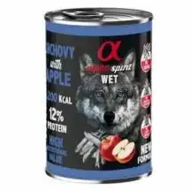Alpha Spirit Canine Boquerón con Manzana Roja Alimento Húmedo 6x400g