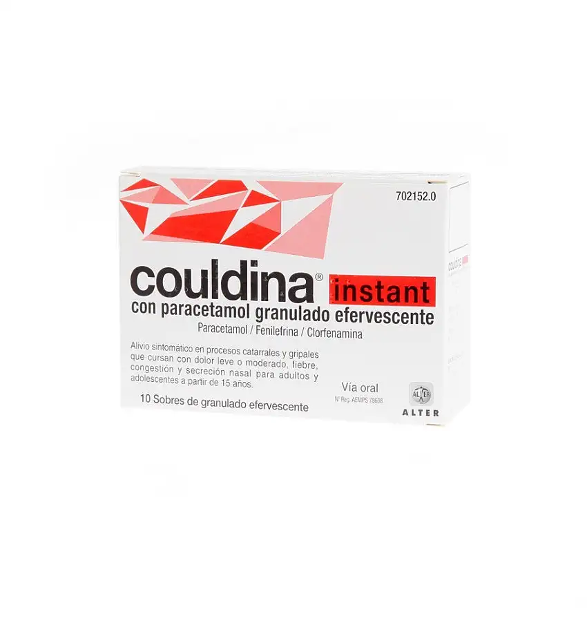 Couldina Instant con Paracetamol 10 Sobres