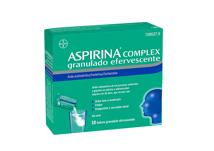 Aspirina Complex 10 Sobres Efervescentes