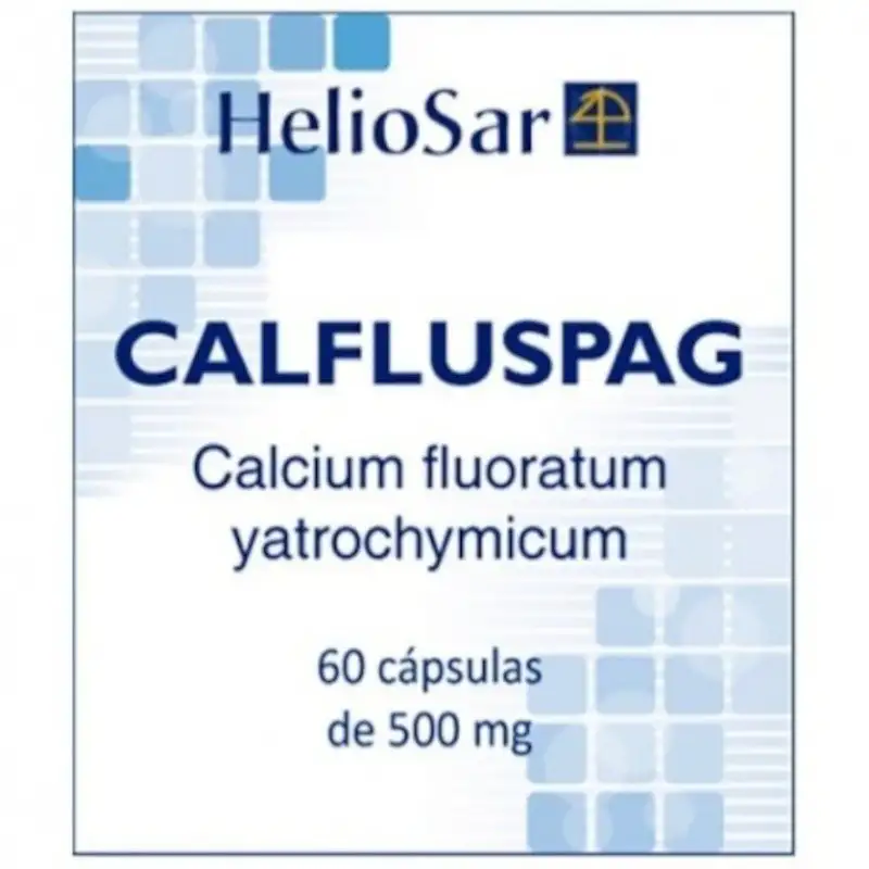Heliosar Calfluspag Calcium Fluoratum 60 Cápsulas