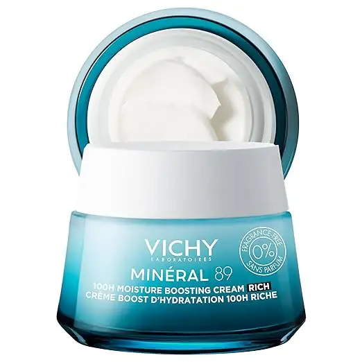 VICHY Minéral 89 Crema Potenciadora Hidratación 100h Rica 50ml