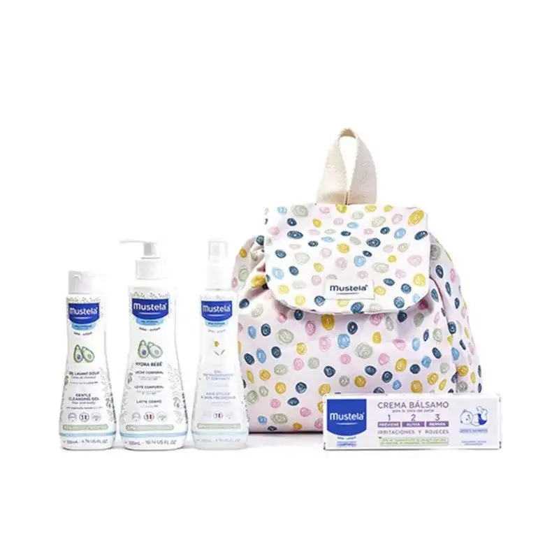 MUSTELA Mochila Littlemoments Lunares