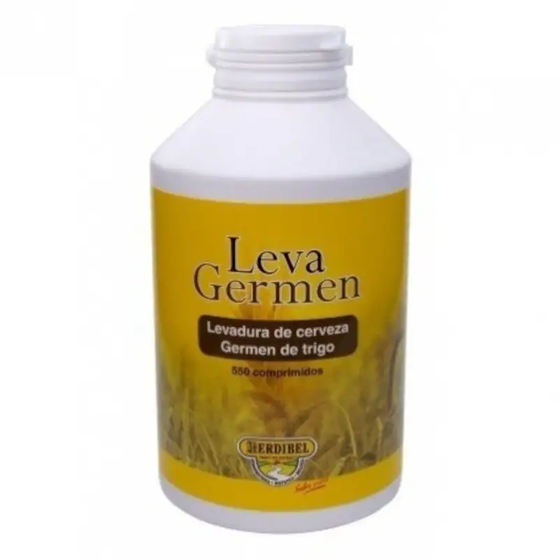 Herdibel Levagermen Levadura + Germen Trigo 550 Comprimidos