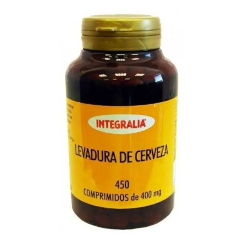 Integralia Levadura de Cerveza 400 mg 450 Comprimidos