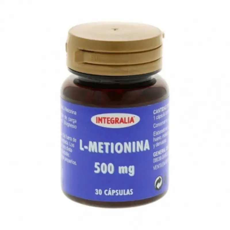 Integralia L-Metionina 500 mg 30 Cápsulas