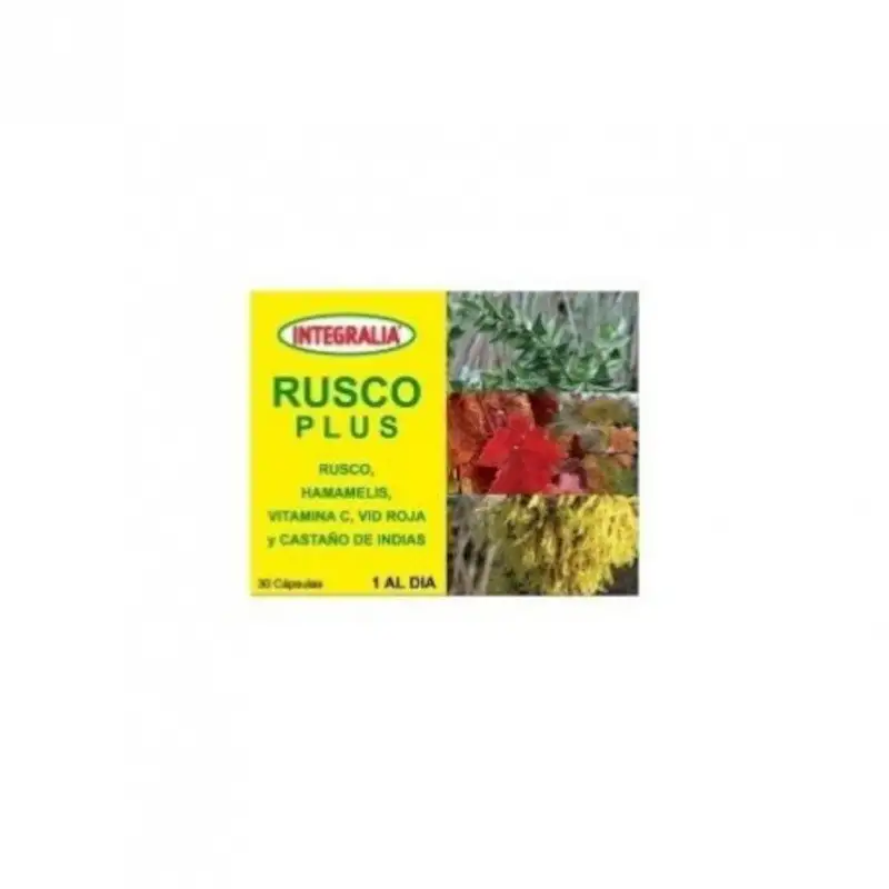 Integralia Rusco Plus 30 Cápsulas