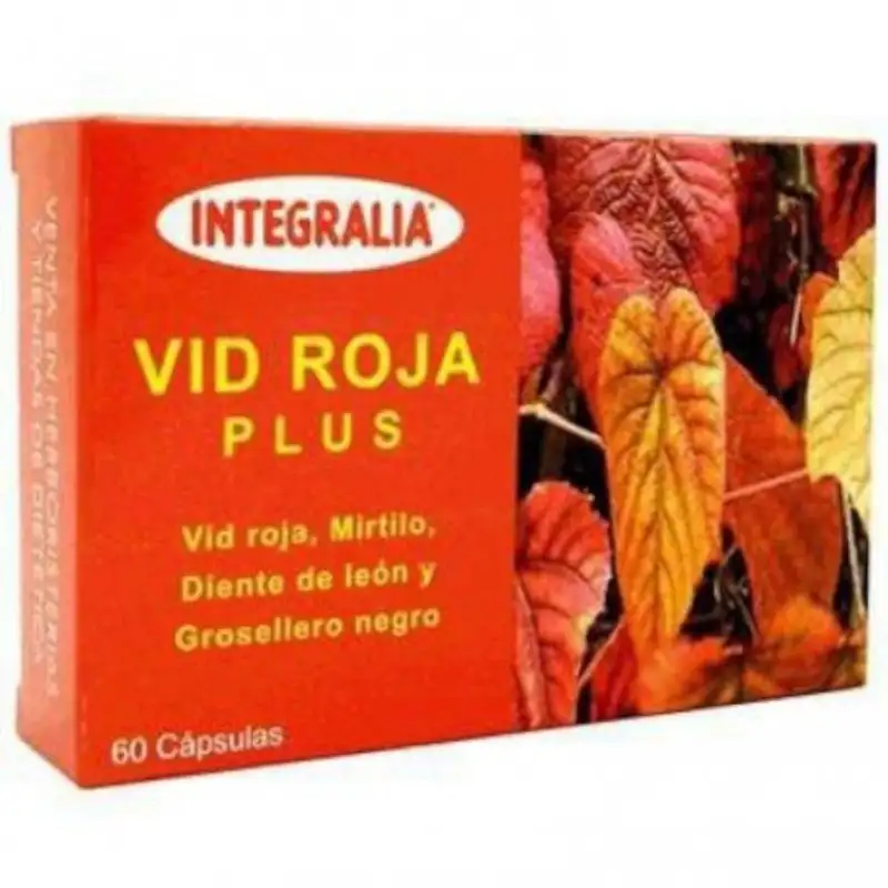 Integralia Vid Roja Plus 60 Cápsulas