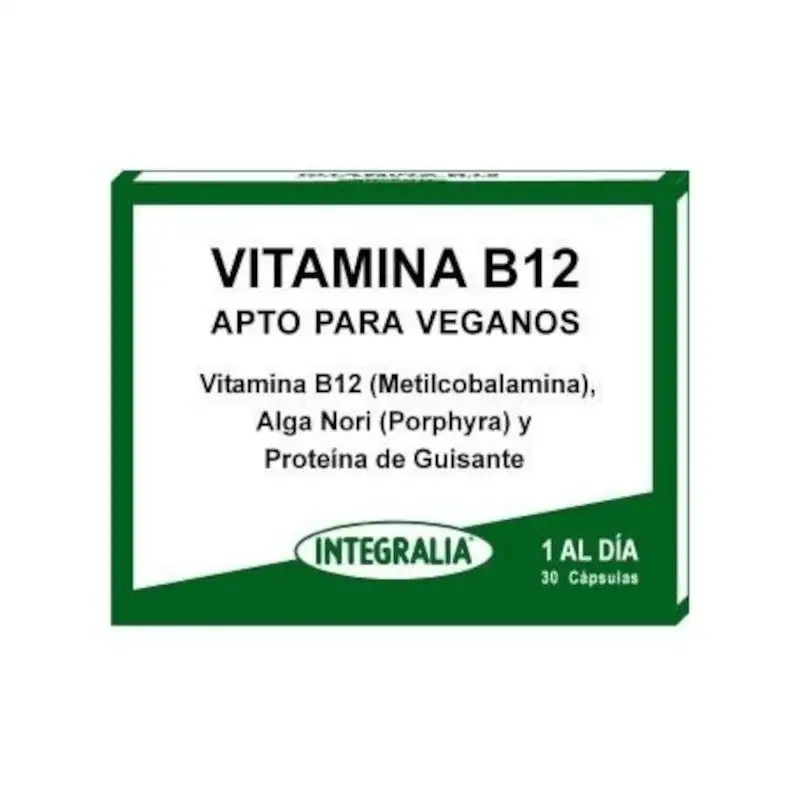 Integralia Vitamina B12 30 Cápsulas