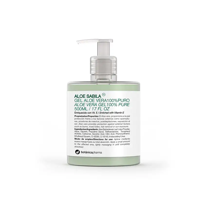 Aloe Sábila 100% Eco Gel 500ML Botánicapharma