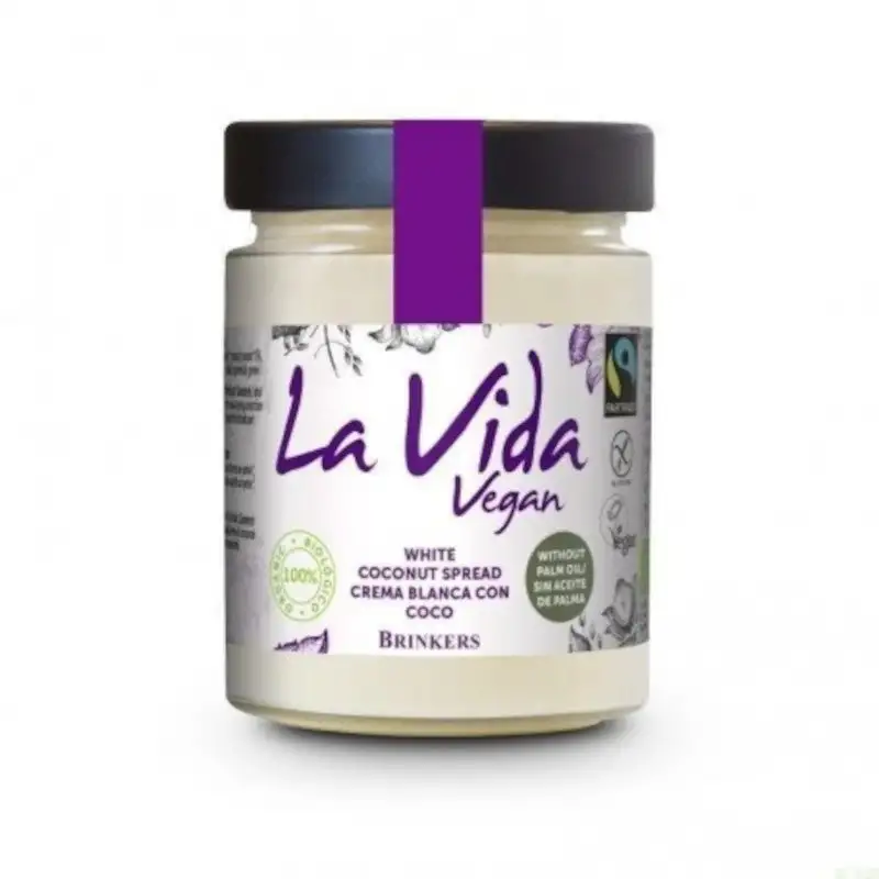 La Vida Vegan Crema de Coco Blanca 270 g