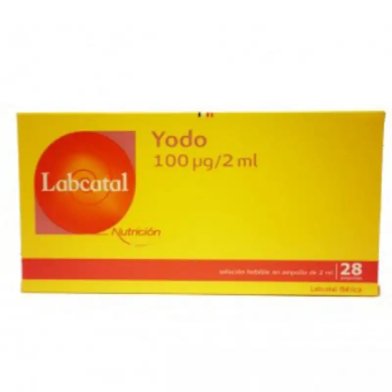 Labcatal 7 Yodo 28 Ampollas
