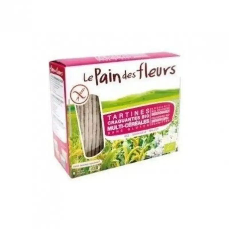 Le Pain Des Fleurs Pan de Flores Multicereales Sin Gluten Bio 150 g