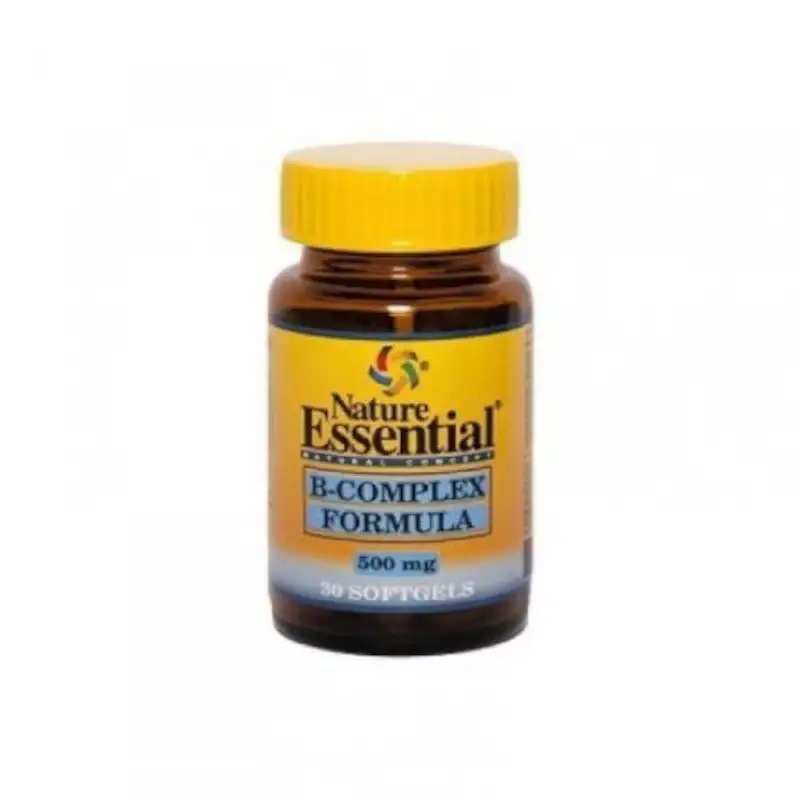 Nature Essential B-Complex Fórmula 500 mg 30 Perlas