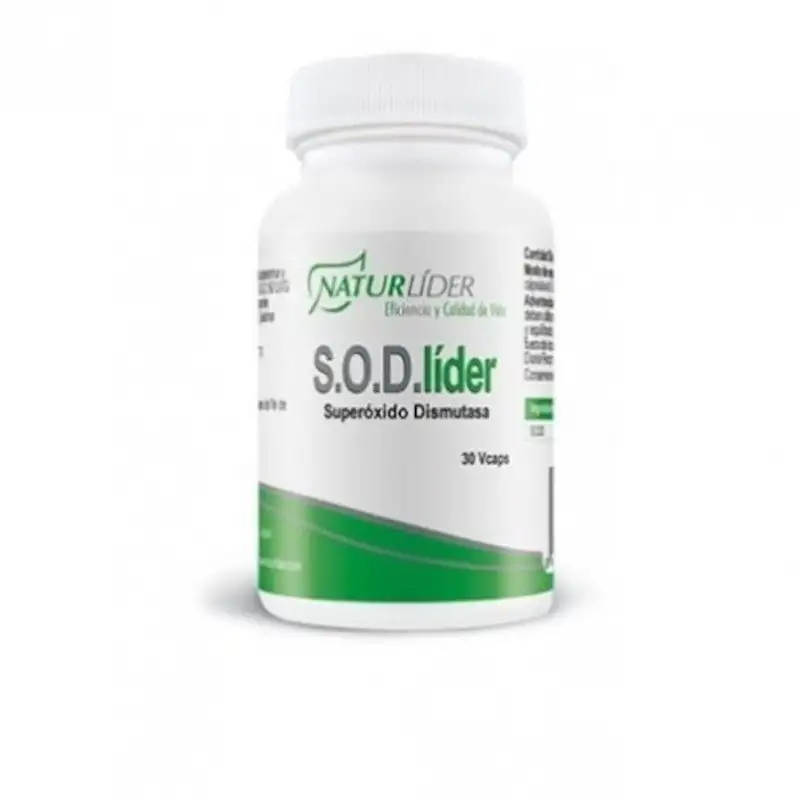 Naturlider S.O.D.líder Superóxido Dismutasa 30 Cápsulas