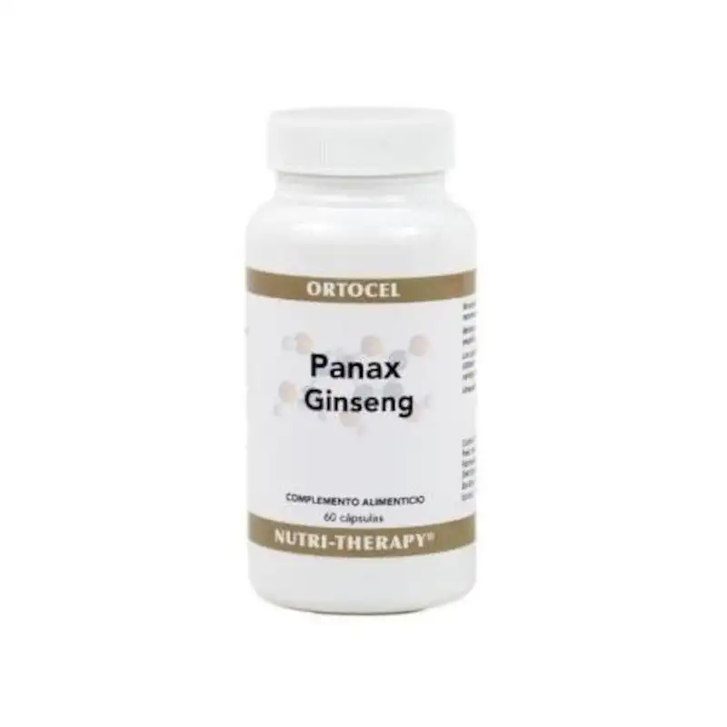 Ortocel Nutri-Therapy Panax Ginseng 60 Cápsulas