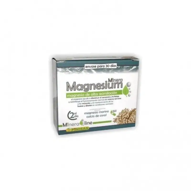Pinisan Mineraline Magnesium 60 Cápsulas
