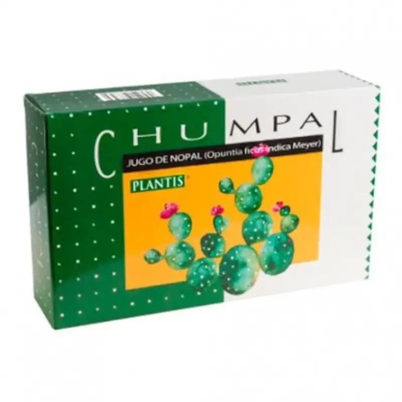 Plantis Chumpal (Jugo de Nopal) 20 Ampollas