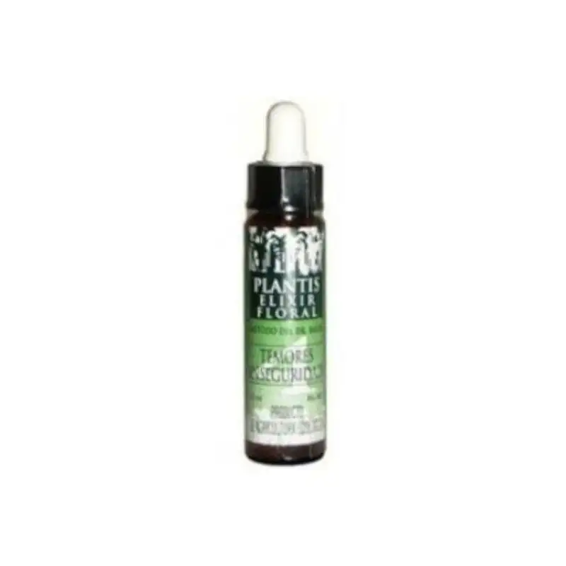 Plantis Remedio-4 (Temores e Inseguridades) Eco Elixir Floral (Dr. Bach) 10 ml